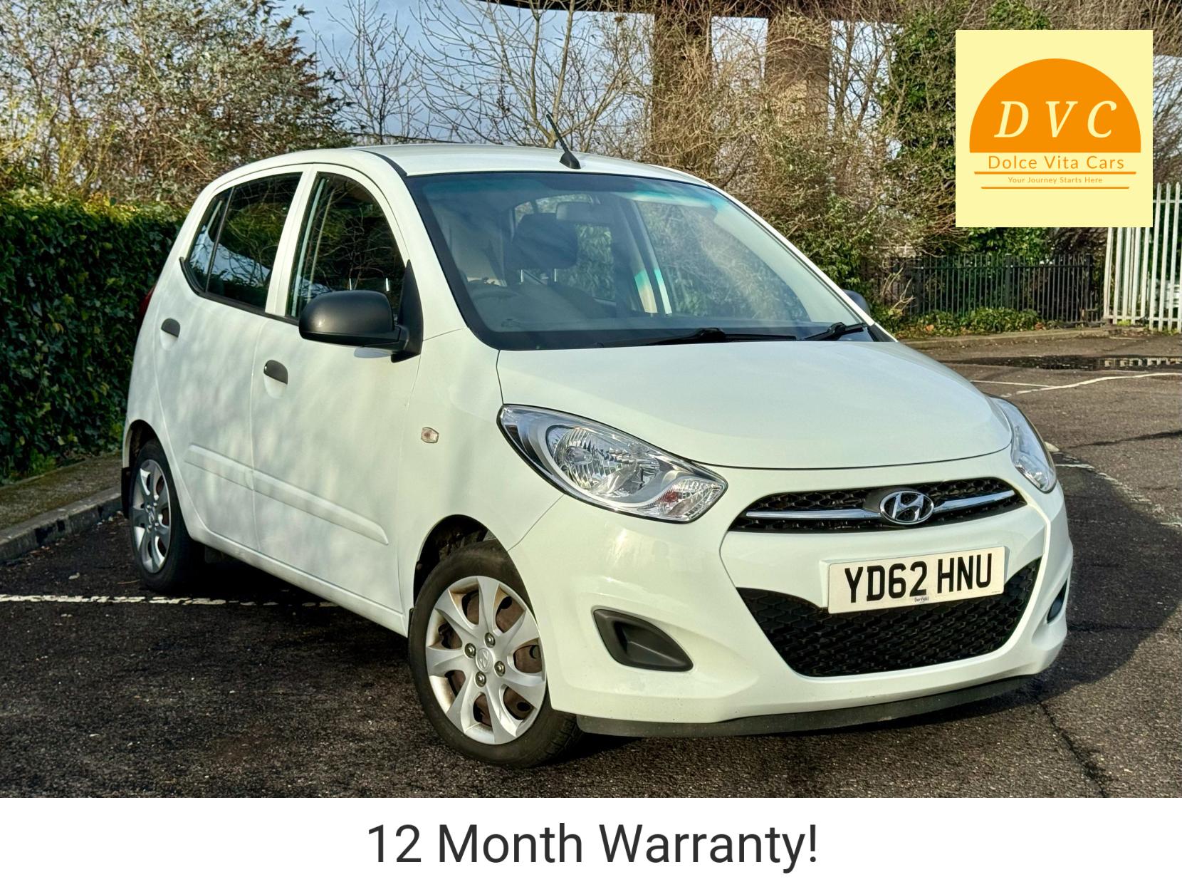 Hyundai i10 1.2 Classic Hatchback 5dr Petrol Manual Euro 5 (85 bhp)