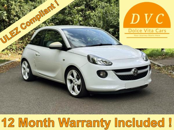 Vauxhall ADAM 1.4 16v White Edition Hatchback 3dr Petrol Manual Euro 5 (87 ps)