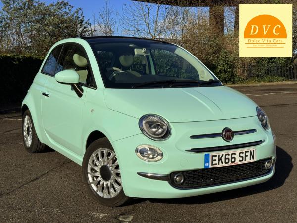 Fiat 500 1.2 Lounge Hatchback 3dr Petrol Manual Euro 6 (s/s) (69 bhp)