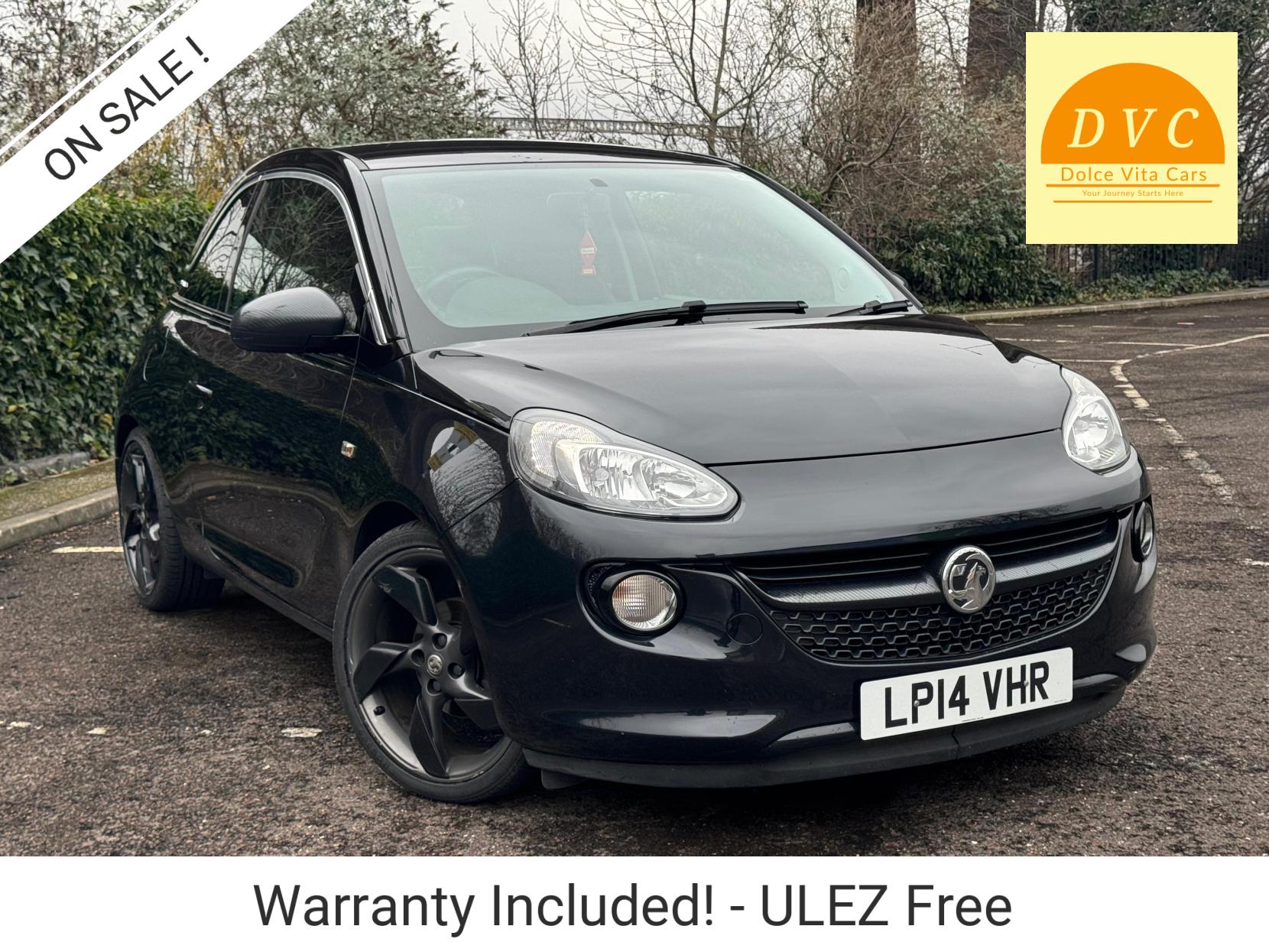 Vauxhall ADAM 1.2 16v SLAM Hatchback 3dr Petrol Manual Euro 5 (70 ps)